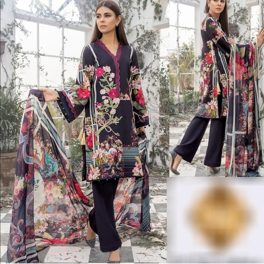 Lawn Collection Pakistani shalwar kameez